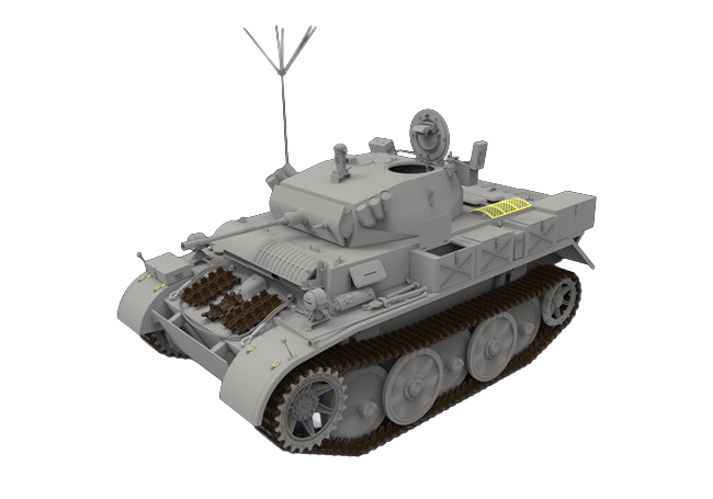Classy Hobby MC16003 1/16 PzKpfW II Ausf.L "Luchs" Light Reconnaissance Tank Model Kit (Sd Kfz 123)