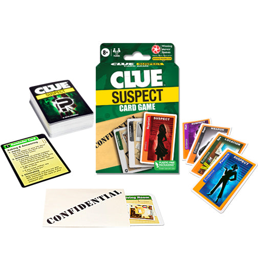 Clue® Suspect Card Game