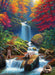 Cobble Hill 40002 Mystic Falls in Autumn 1000 Piece Puzzle