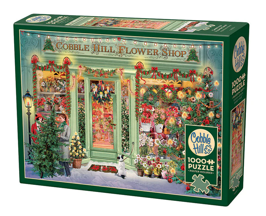 Cobble Hill 40011 Christmas Flower Shop Puzzle 1000 Piece Puzzle