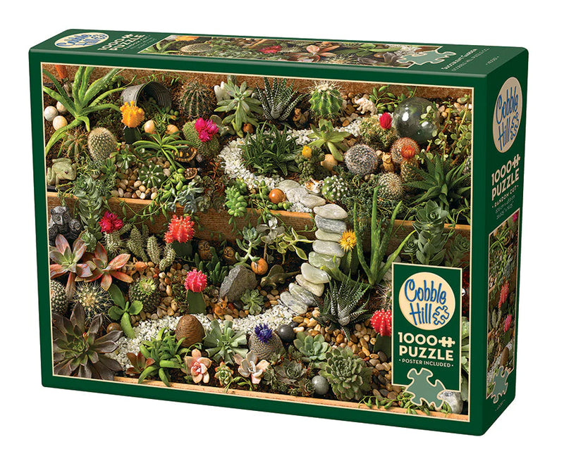Cobble Hill 40087 Succulent Garden Puzzle 1000 Piece Puzzle