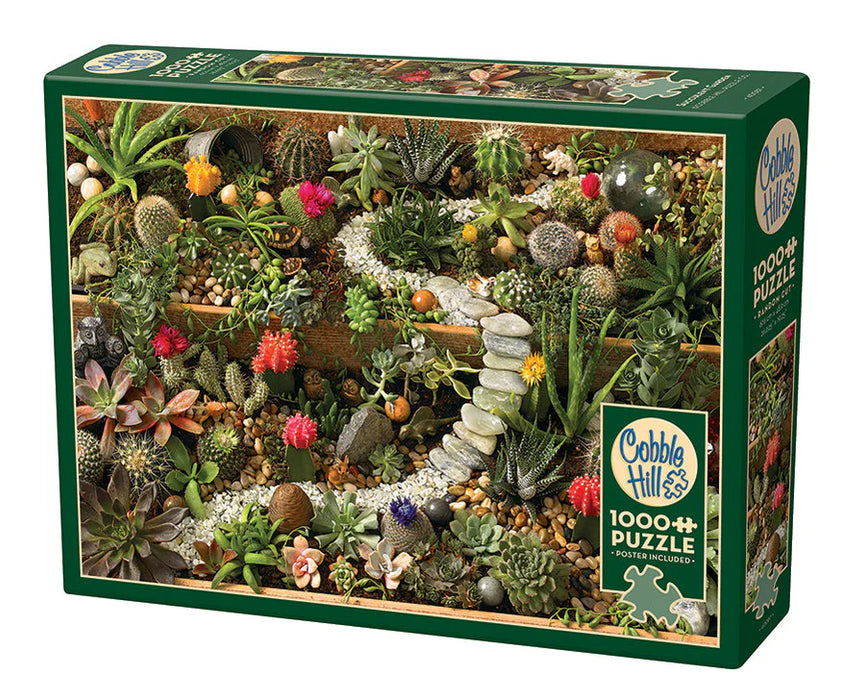 Cobble Hill 40087 Succulent Garden Puzzle 1000 Piece Puzzle