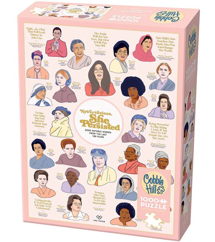 Cobble Hill 40105 Nevertheless She Persisted 1000 Piece Puzzle