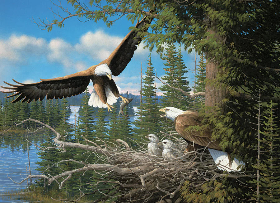 Cobble Hill 40173 Nesting Eagles Puzzle 1000 Piece Puzzle