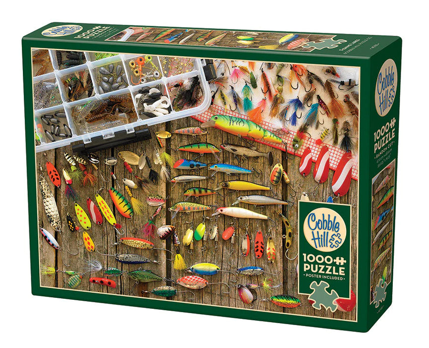 Cobble Hill 40185 Fishing Lures 1000 Piece Puzzle