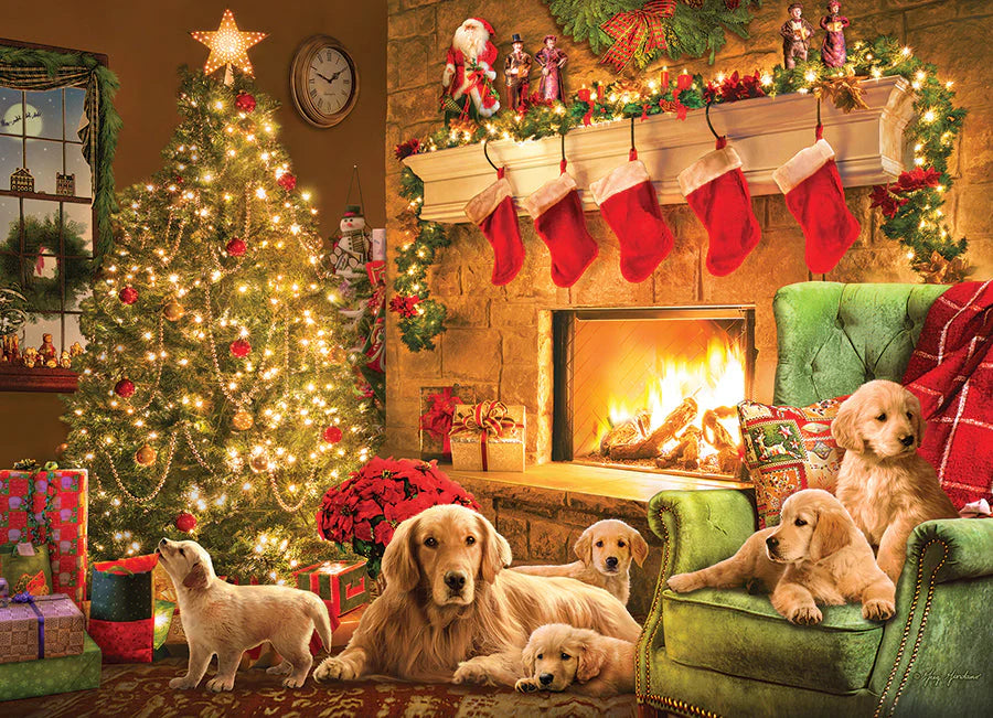 Cobble Hill 40213 Cozy Fireplace 1000 Piece Puzzle