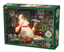 Cobble Hill 40224 Santa Painting Cars Puzzle 1000 Piece Puzzle