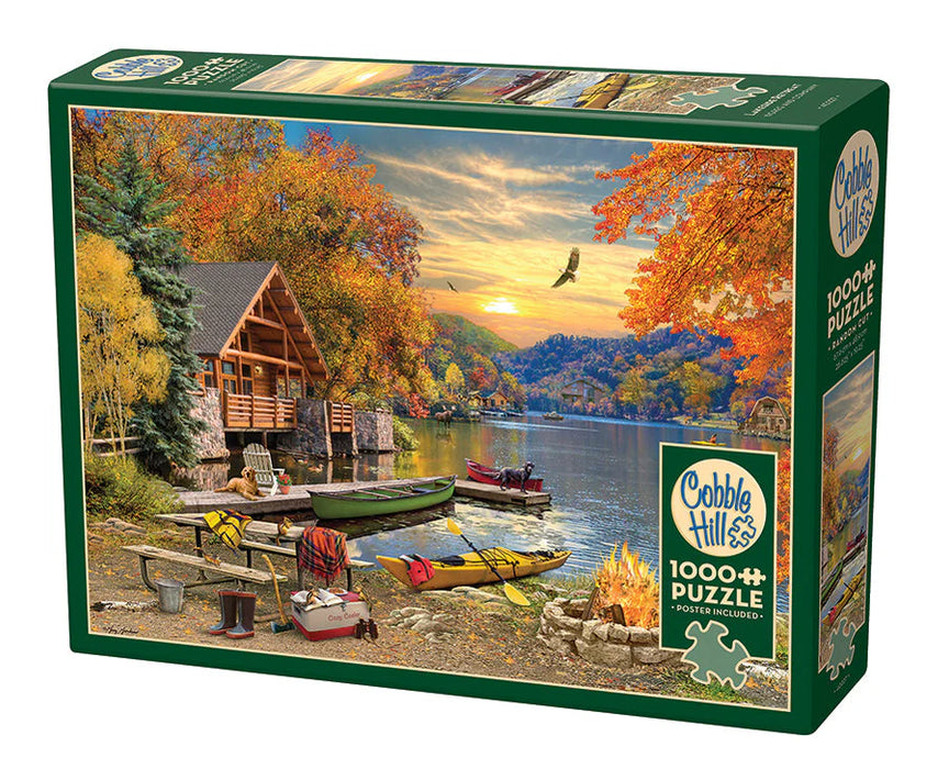 Cobble Hill 40227 Lakeside Retreat Puzzle 1000 Piece Puzzle