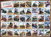 Cobble Hill 40232 Railroads of America Postage Stamps Collage Puzzle 1000 Piece Puzzle