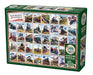 Cobble Hill 40232 Railroads of America Postage Stamps Collage Puzzle 1000 Piece Puzzle