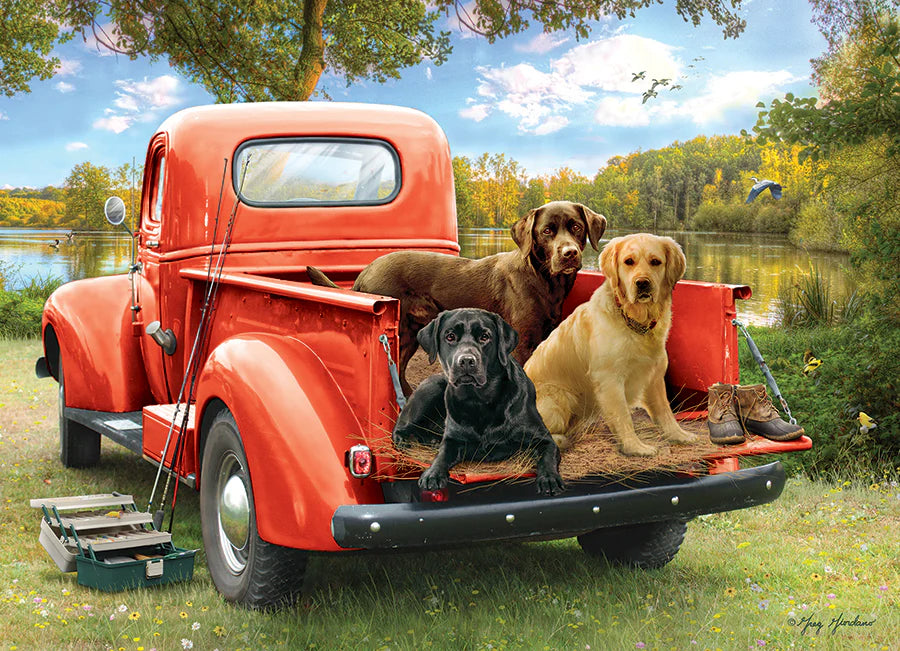 Cobble Hill 40254 Fishing Friends 1000 Piece Puzzle