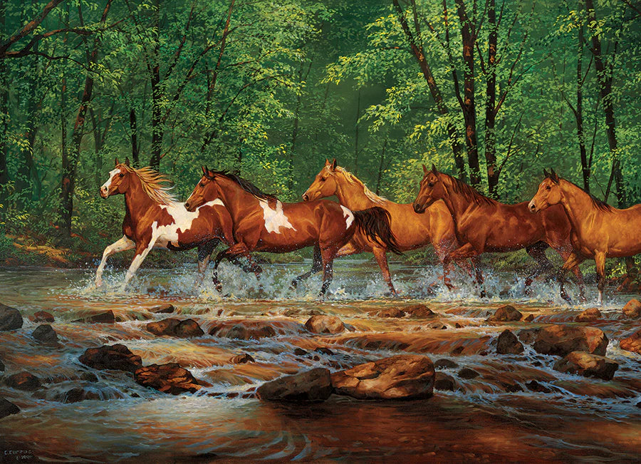 Cobble Hill 40322 Spring Creek Run 1000 Piece Puzzle