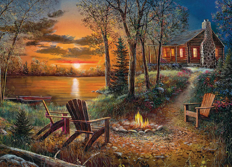 Cobble Hill 45066 Fireside 500 Piece Puzzle