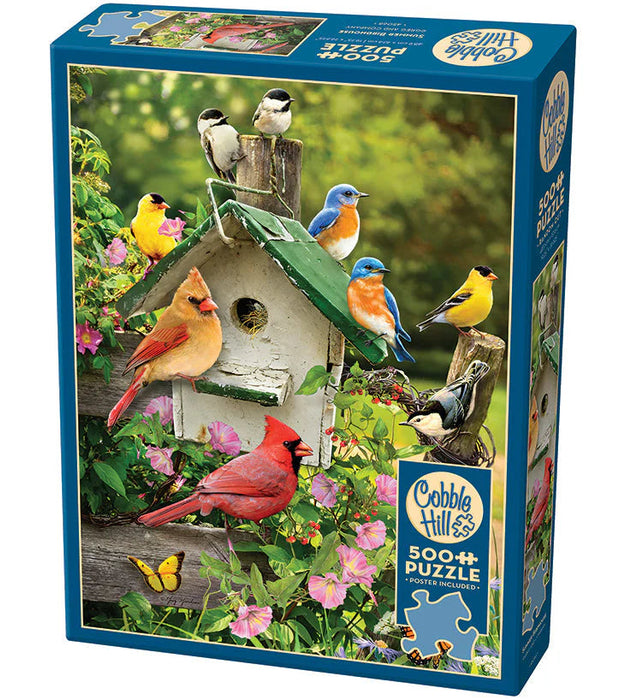 Cobble Hill 45068 Summer Birdhouse 500 Piece Puzzle