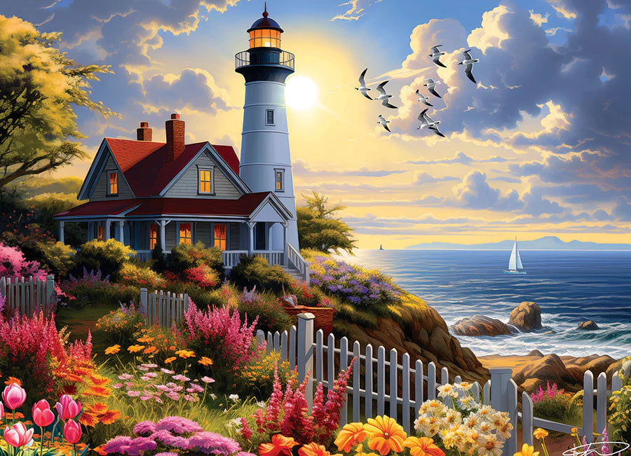 Cobble Hill 45089 To the Lighthouse Puzzle 500 Piece Puzzle