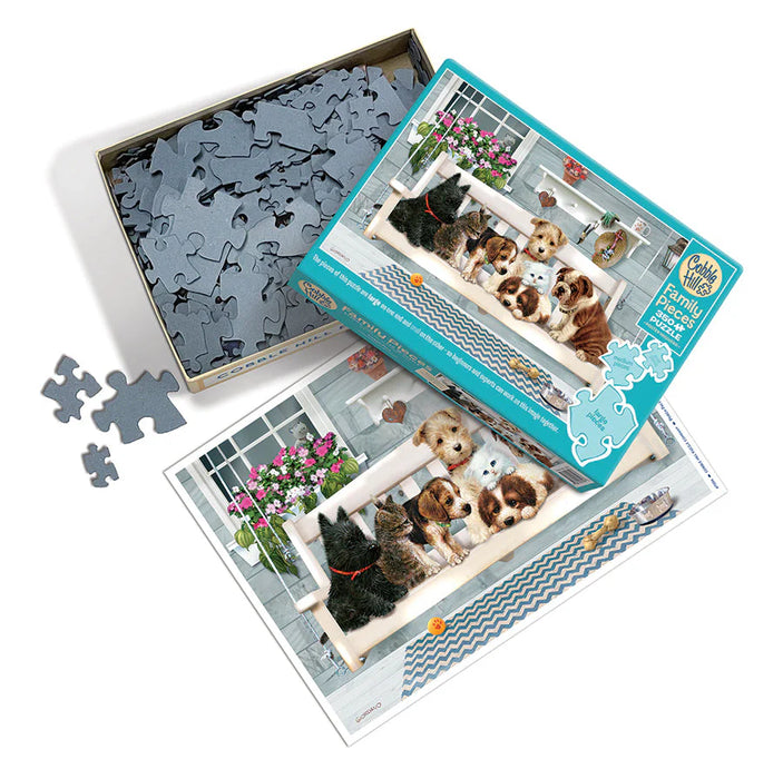 Cobble Hill 47006 Porch Pals Family 350 Piece Puzzle