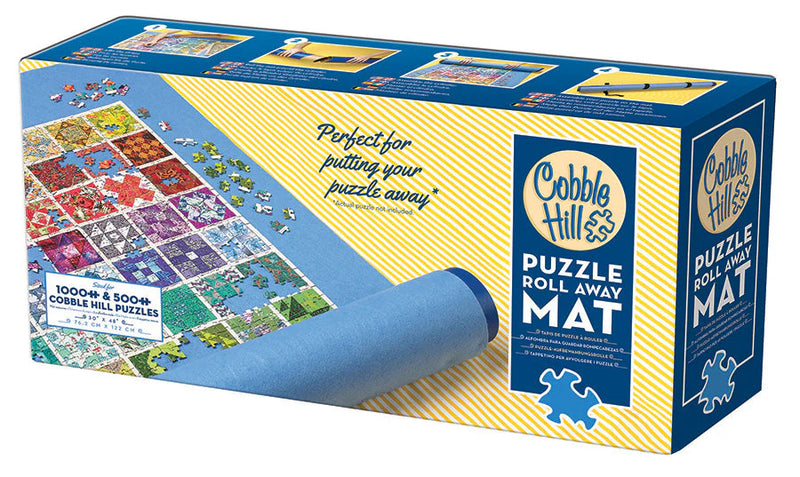 Cobble Hill 53700 Puzzle Roll Away Mat 30" x 48" for up to 1000 Piece