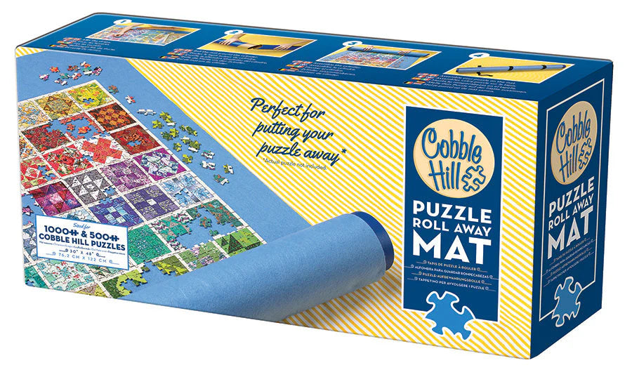 Cobble Hill 53700 Puzzle Roll Away Mat 30" x 48" for up to 1000 Piece