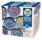 Cobble Hill 53702 Puzzle Stackable Sorting Trays (6 Pack)