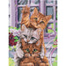 Cobble Hill 60079 Hello Kittens Paint by Number (12"x16")