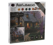 Cobble Hill 60355 Peaceful Retreat Cabin Paint by Number (12"x12")