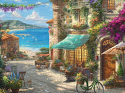 Cobble Hill 60358 Italian Cafe By the Sea Paint by Number (12"x16")