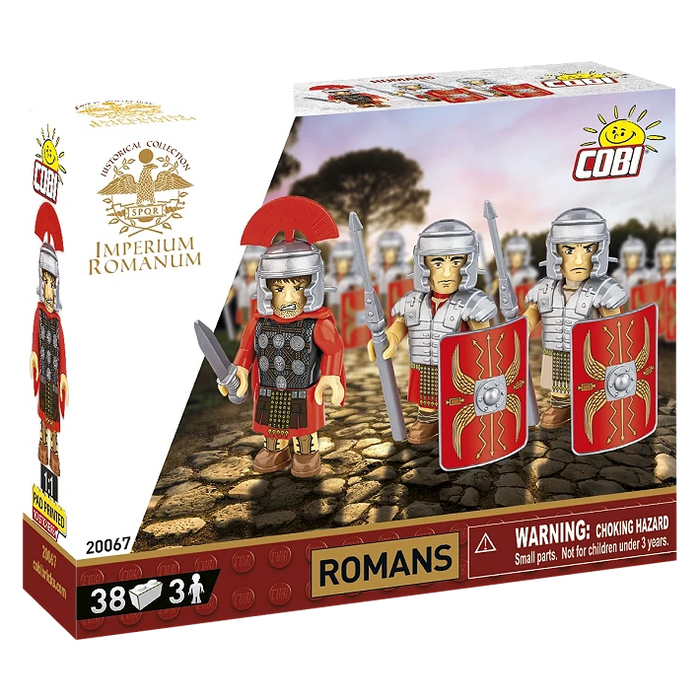 COBI 20067 Imperium Romanum Roman Figures & Accessories Set (38 Pieces)