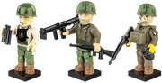 COBI 2058 Historical Collection WWII US Army D-Day 1944 (33 Pieces)