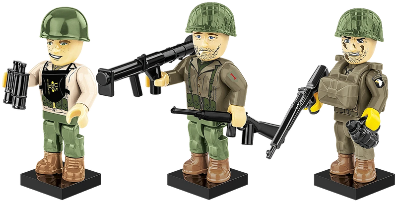 COBI 2058 Historical Collection WWII US Army D-Day 1944 (33 Pieces)