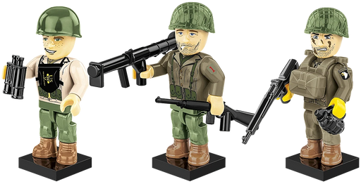 COBI 2058 Historical Collection WWII US Army D-Day 1944 (33 Pieces)