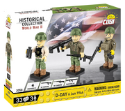 COBI 2058 Historical Collection WWII US Army D-Day 1944 (33 Pieces)
