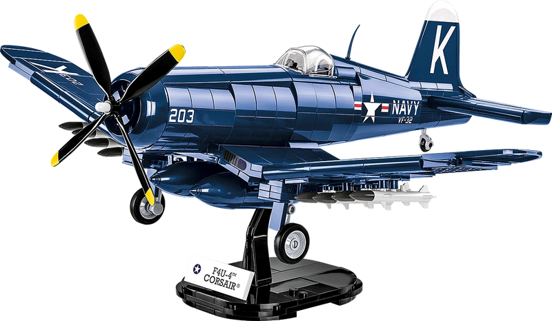 COBI 2417 Historical Collection Korean War F4-U-4 CORSAIR Airplane (520 Pieces)
