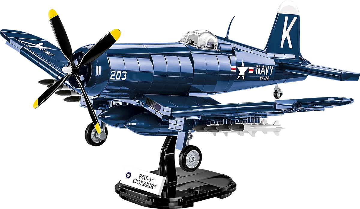 COBI 2417 Historical Collection Korean War F4-U-4 CORSAIR Airplane (520 Pieces)