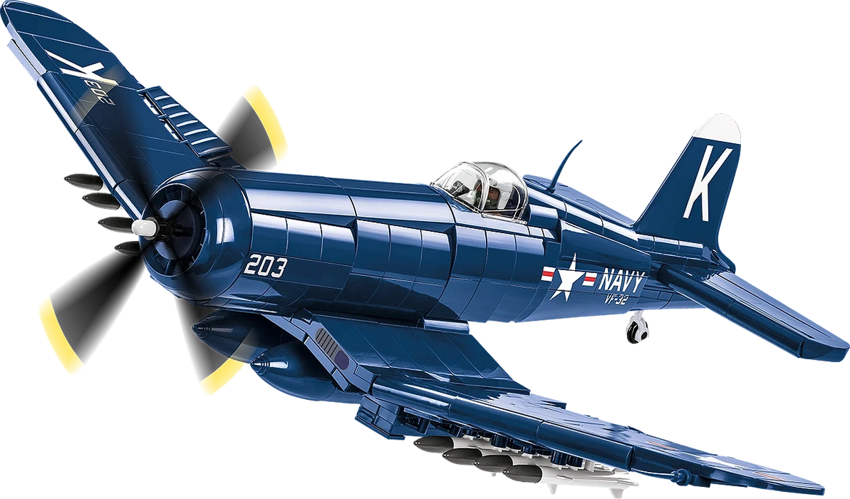 COBI 2417 Historical Collection Korean War F4-U-4 CORSAIR Airplane (520 Pieces)