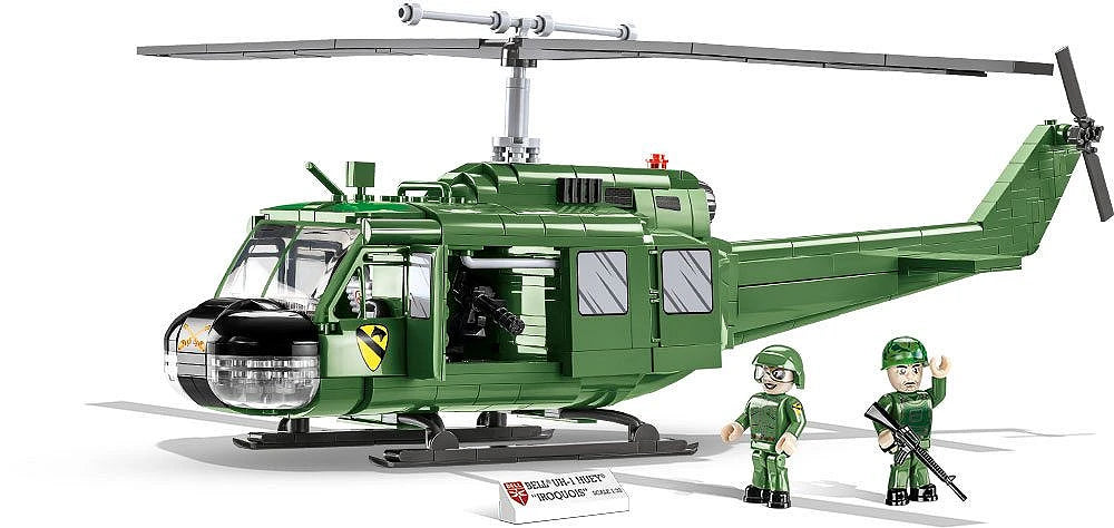 COBI 2423 Historical Collection Vietnam War Bell Uh-1 Huey Helicopter (656 Pieces)