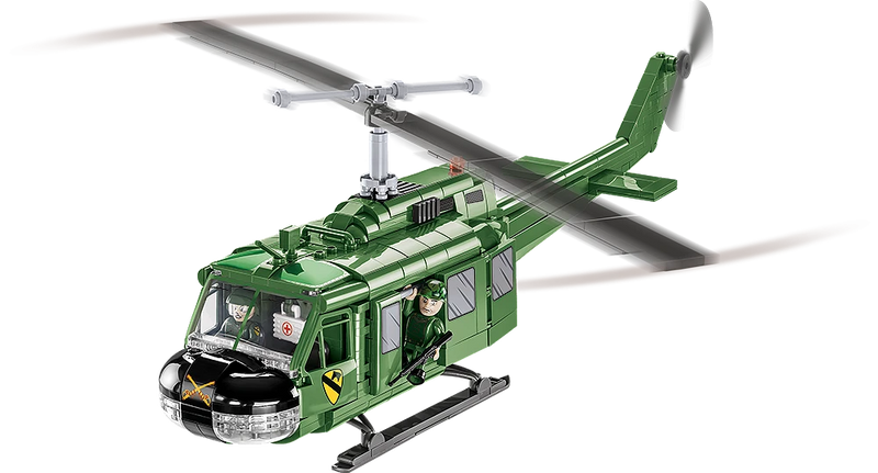 COBI 2423 Historical Collection Vietnam War Bell Uh-1 Huey Helicopter (656 Pieces)