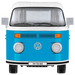 COBI 24362 1/12 Volkswagen T2b Transporter Bus Block Model Set (2366 Pieces)