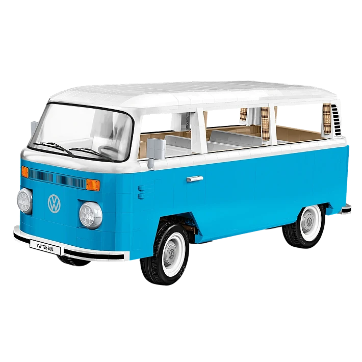 COBI 24362 1/12 Volkswagen T2b Transporter Bus Block Model Set (2366 Pieces)