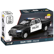 COBI 24608 1/35 RAM 1500 Police Truck Block Model (203 Pieces)