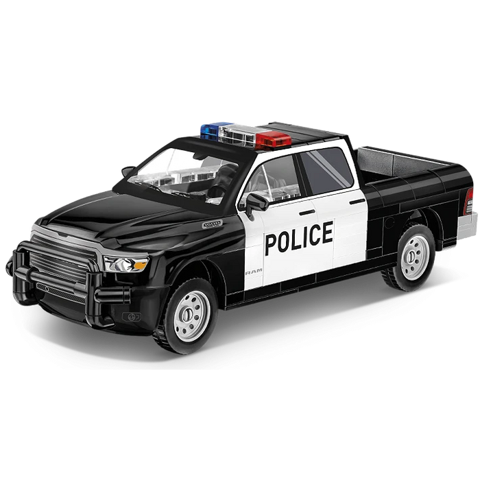 COBI 24608 1/35 RAM 1500 Police Truck Block Model (203 Pieces)