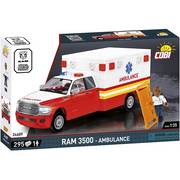 COBI 24609 1/35 RAM 3500 Ambulance Block Model (295 Pieces)