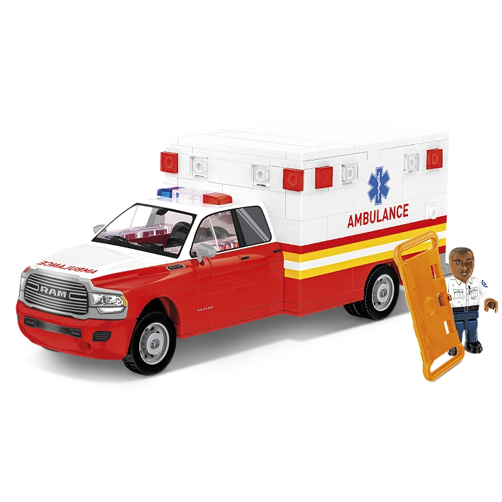 COBI 24609 1/35 RAM 3500 Ambulance Block Model (295 Pieces)