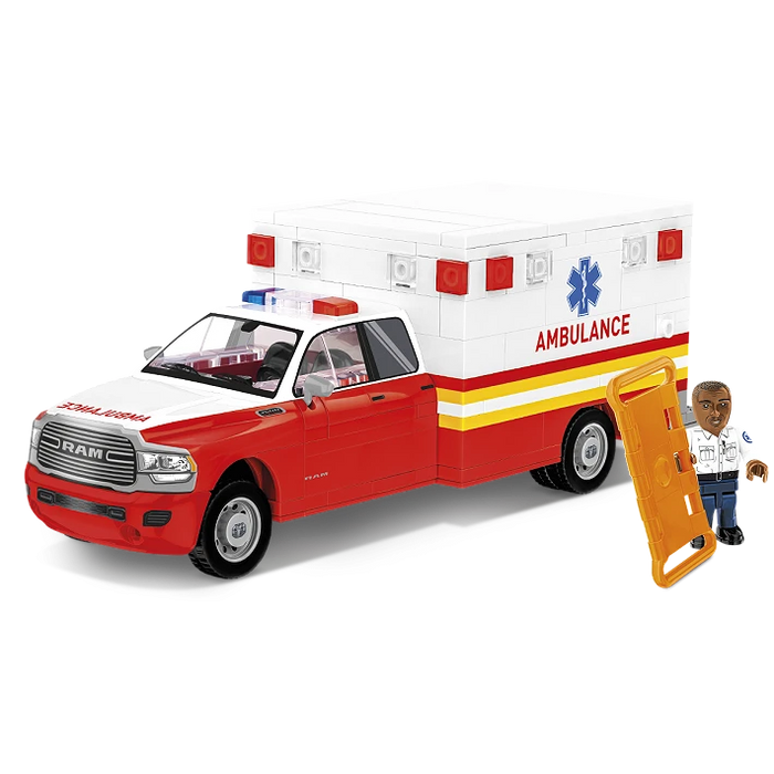 COBI 24609 1/35 RAM 3500 Ambulance Block Model (295 Pieces)