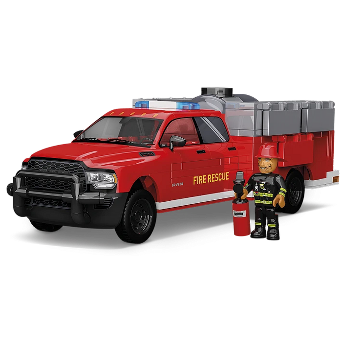 COBI 24612 1/35 RAM 3500 Fire Truck Block Model (350 Pieces)