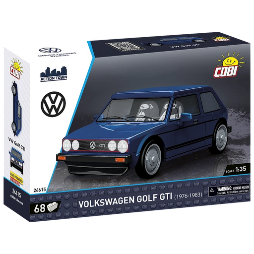 COBI 24615 1/35 GOLF GTI Block Model (1976-1983) (68 Pieces)