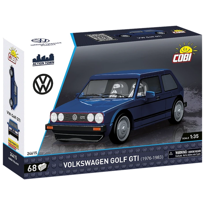 COBI 24615 1/35 GOLF GTI Block Model (1976-1983) (68 Pieces)