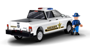 COBI 24658 1/35 RAM 1500 Hemi Sheriff Truck Block Model (211 Pieces)