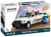 COBI 24658 1/35 RAM 1500 Hemi Sheriff Truck Block Model (211 Pieces)