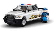 COBI 24658 1/35 RAM 1500 Hemi Sheriff Truck Block Model (211 Pieces)