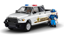 COBI 24658 1/35 RAM 1500 Hemi Sheriff Truck Block Model (211 Pieces)